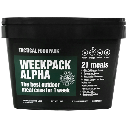 WeekPack Alpha toidukomplekt