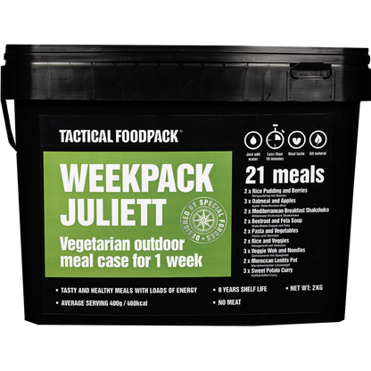 WeekPack Juliett toidukomplekt (lihavaba)